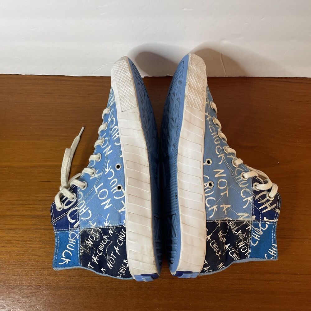 Converse Unt1Tl3D High Not A Chuck University  Sneakers Woman’s 10.5, Men 8.5 - Picture 6 of 11